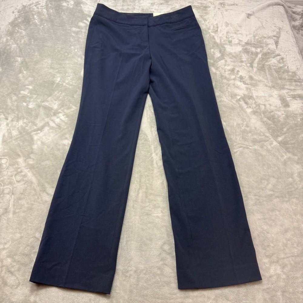 CATO Contemporary Lower Rise Straight Leg Navy Blue Women's Pants Size‎ 8 - Picture 2 of 15